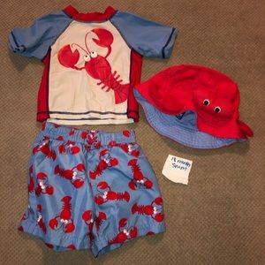 Boys 18 month swim outfit